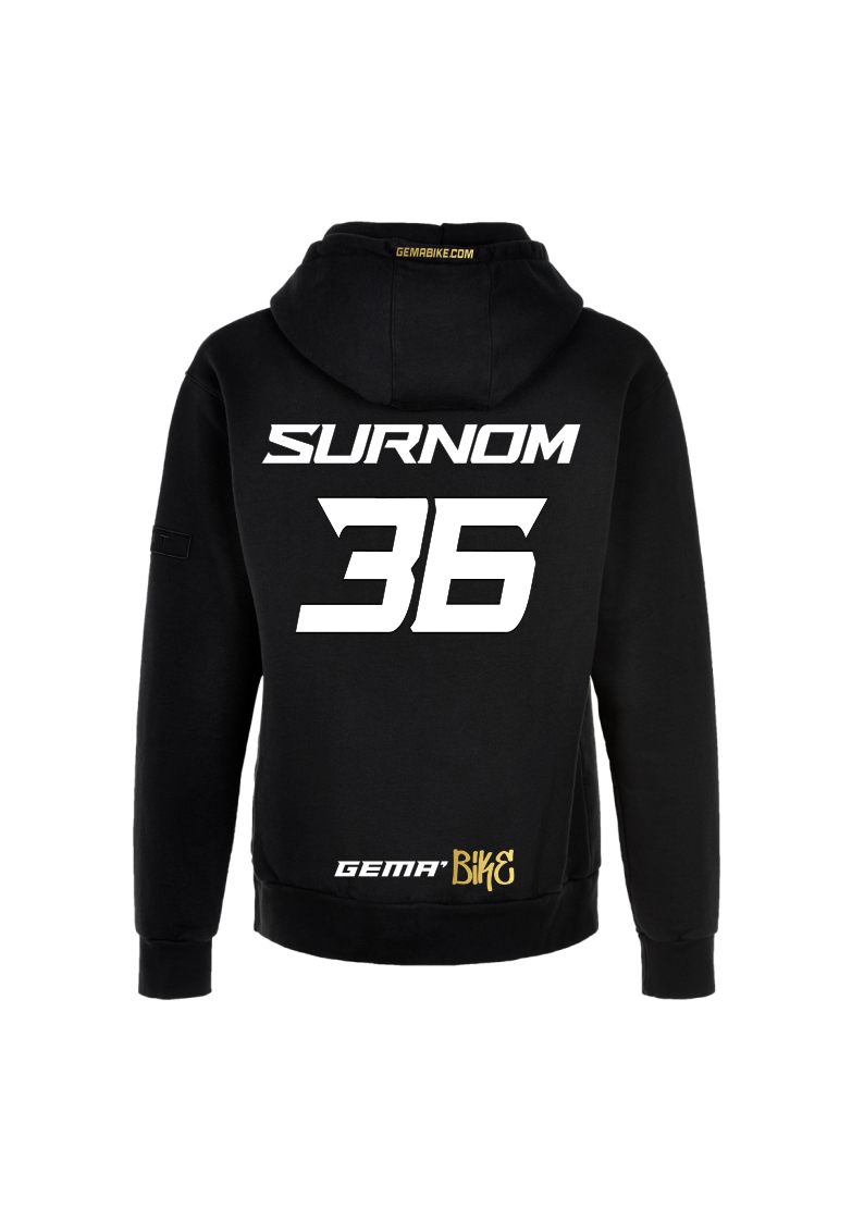 Sweat Zippé Bi-Couleurs edition "Gold"