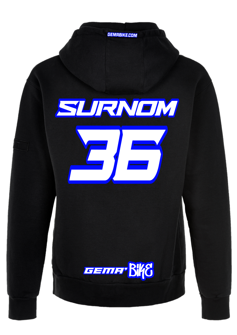 Sweat Blanc + contour personnalisé
