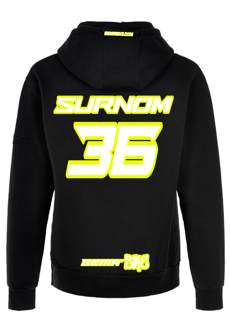 Sweat Blanc + contour personnalisé