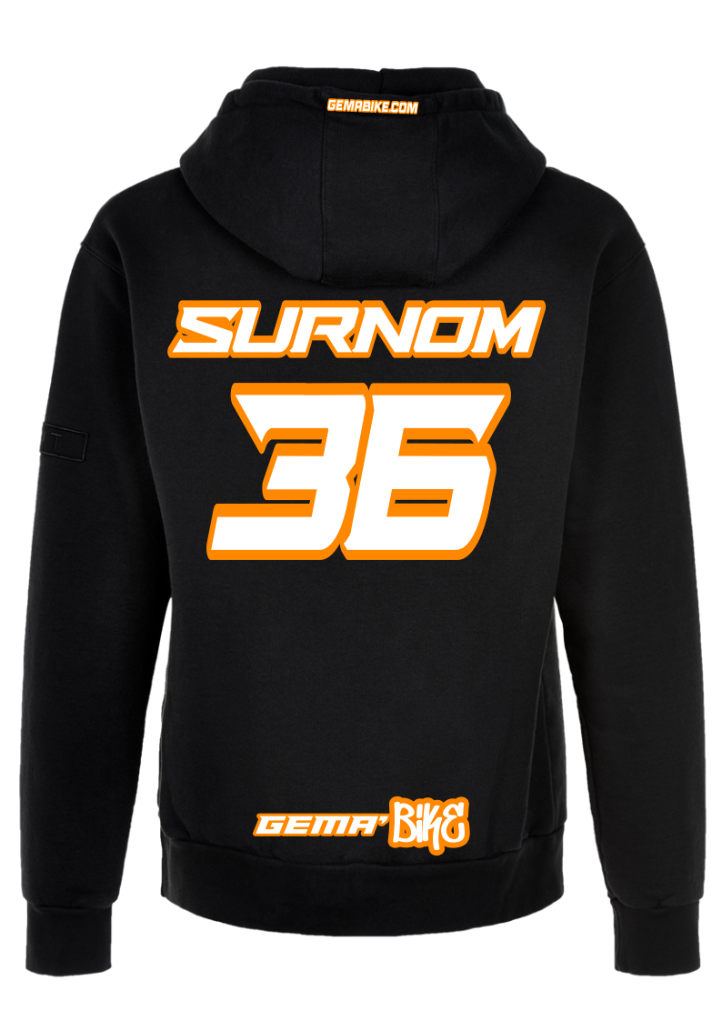Sweat Blanc + contour personnalisé