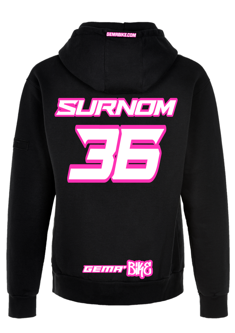 Sweat Blanc + contour personnalisé