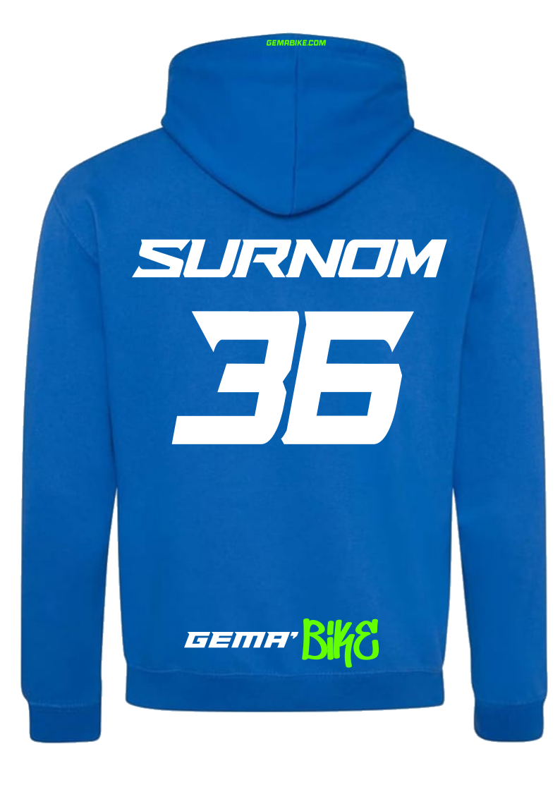 Bi-couleurs ( bleu + au choix )