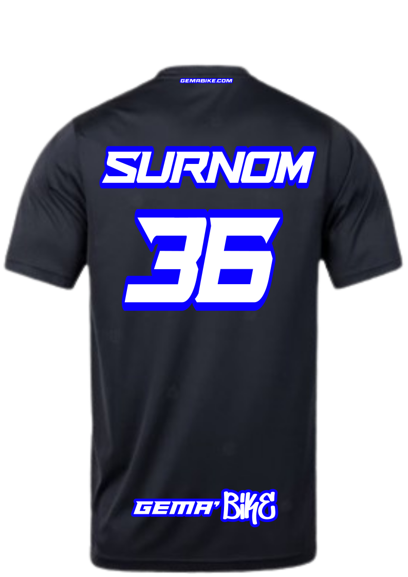 T-shirt Blanc + Contour personnalisé