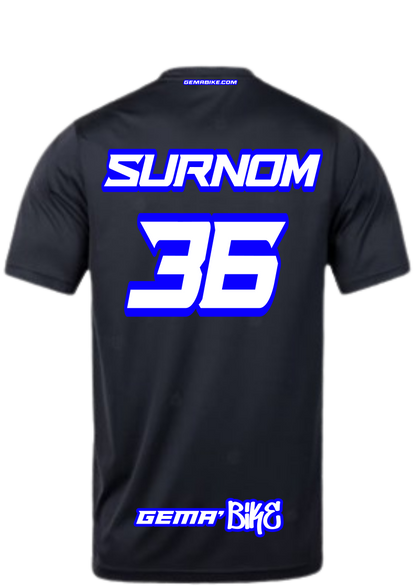 T-shirt Blanc + Contour personnalisé
