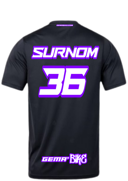 T-shirt Blanc + Contour personnalisé