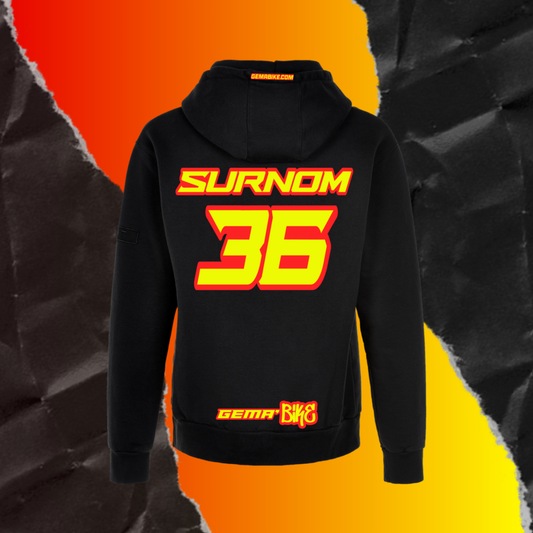 Sweat Jaune + Contour personnalisé