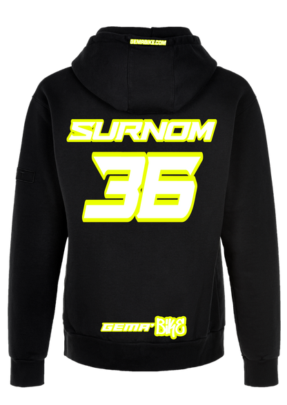 Sweat Blanc + contour personnalisé