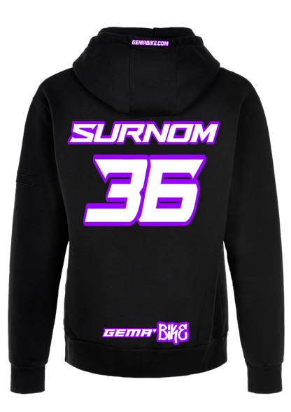 Sweat Blanc + contour personnalisé