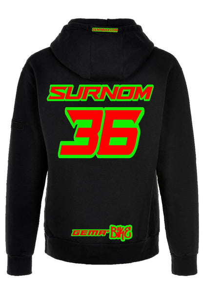 Sweat Rouge + Contour personnalisé