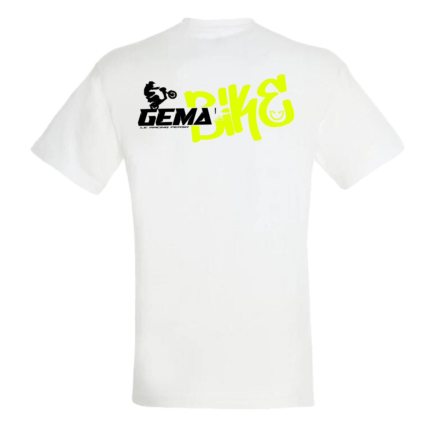 T-shirt Gema'Bike Scoot Blanc