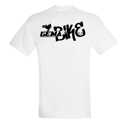 T-shirt Gema'Bike Scrub cross Blanc