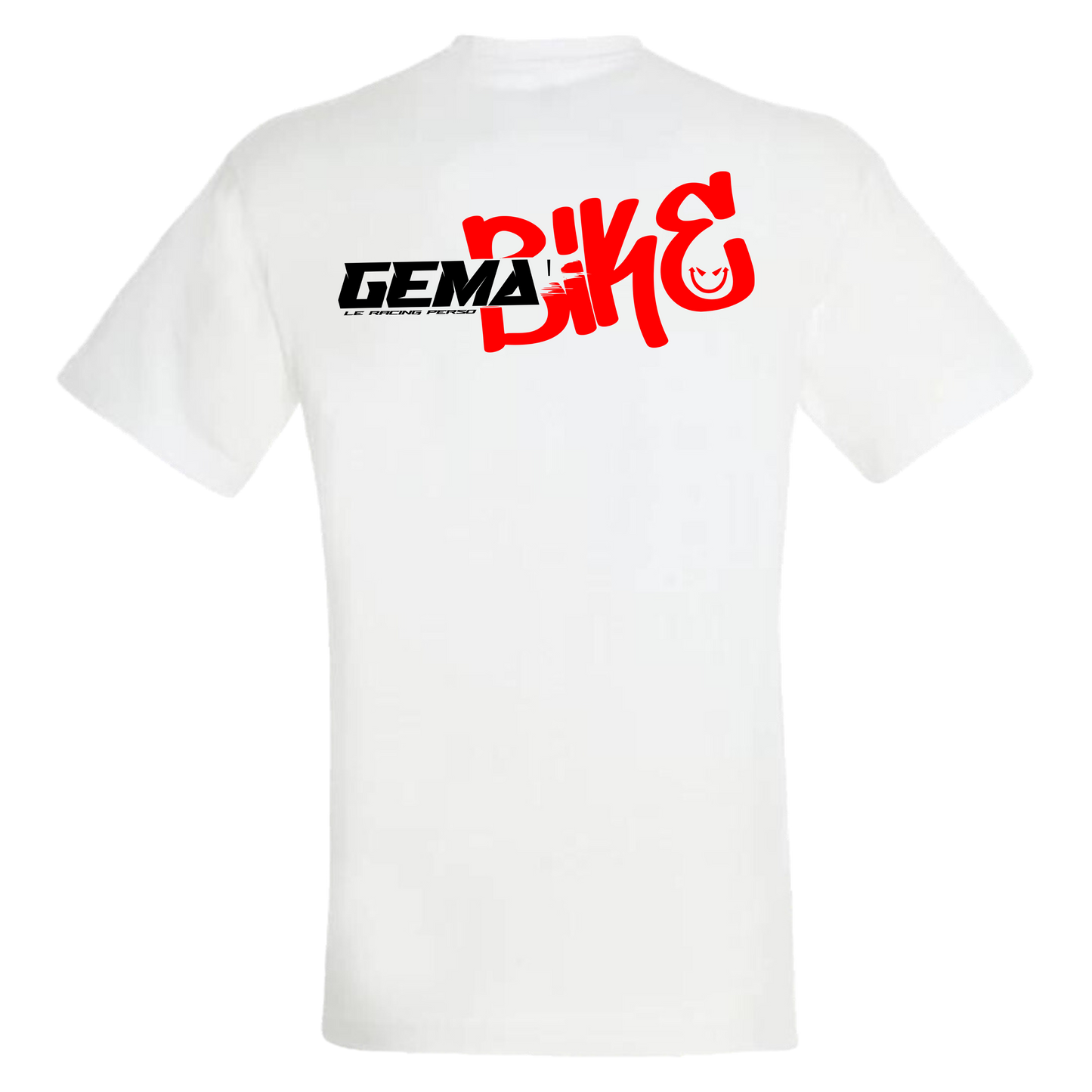 T-shirt Gema'Bike Blanc