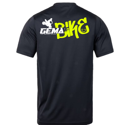 T-shirt Gema'Bike Stunt Noir