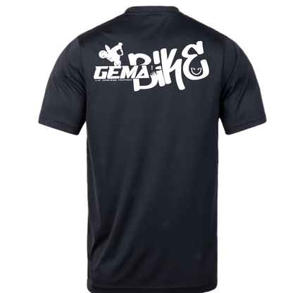 T-shirt Gema'Bike Stunt Noir