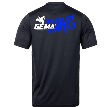 T-shirt Gema'Bike Stunt Noir