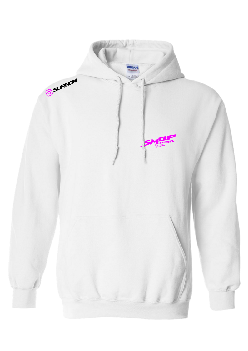 Sweat Bi-Couleur (Blanc+ Au choix) "Edition SMDP"