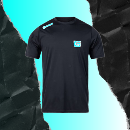 T-shirt Turquoise + Contour personnalisé