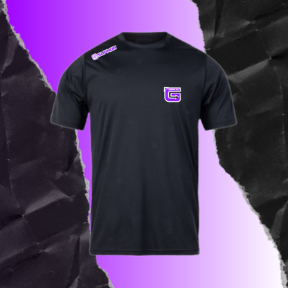 T-shirt Violet + Contour personnalisé