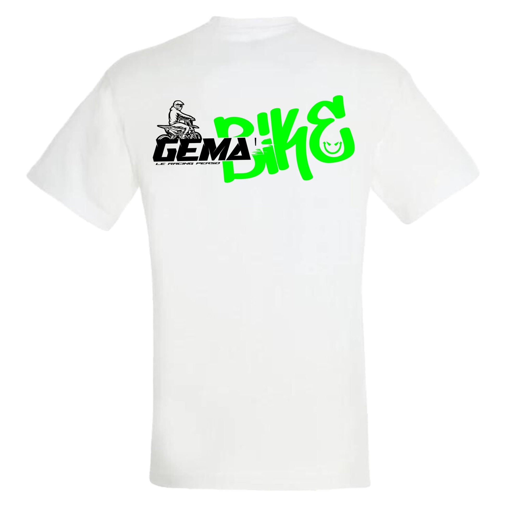 T-shirt Gema'Bike SM Blanc - Gemaflasion