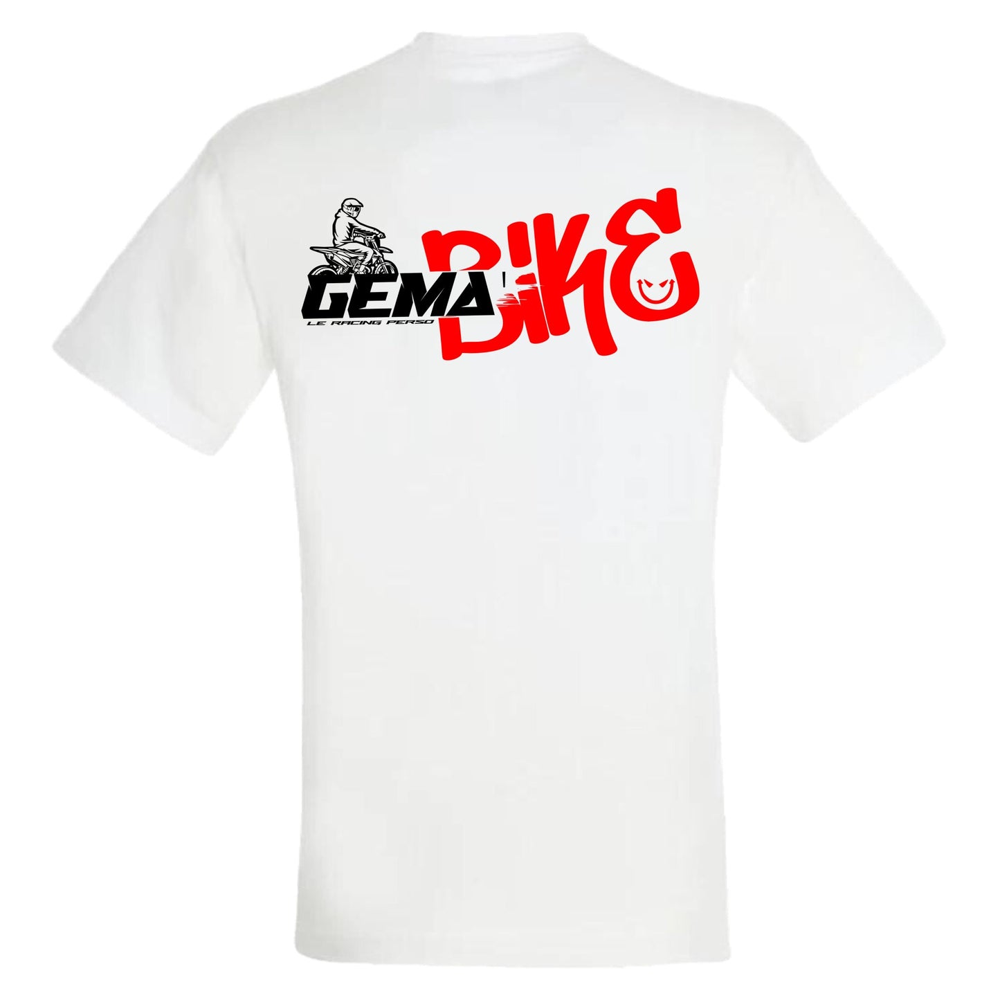 T-shirt Gema'Bike SM Blanc - Gemaflasion